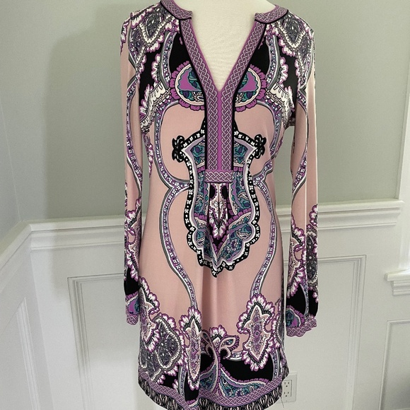 HALE BOB PAISLEY VINTAGE STYLE DRESS SIZE M! - Picture 1 of 8